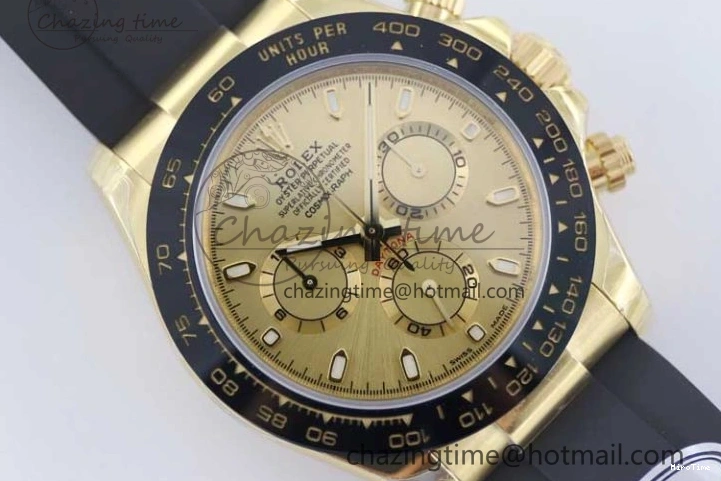 MiroTime 0423 Daytona 116518 TWF 1:1 Best Edition 904L Steel YG Dial on Oysterflex Strap A Youthful 2424